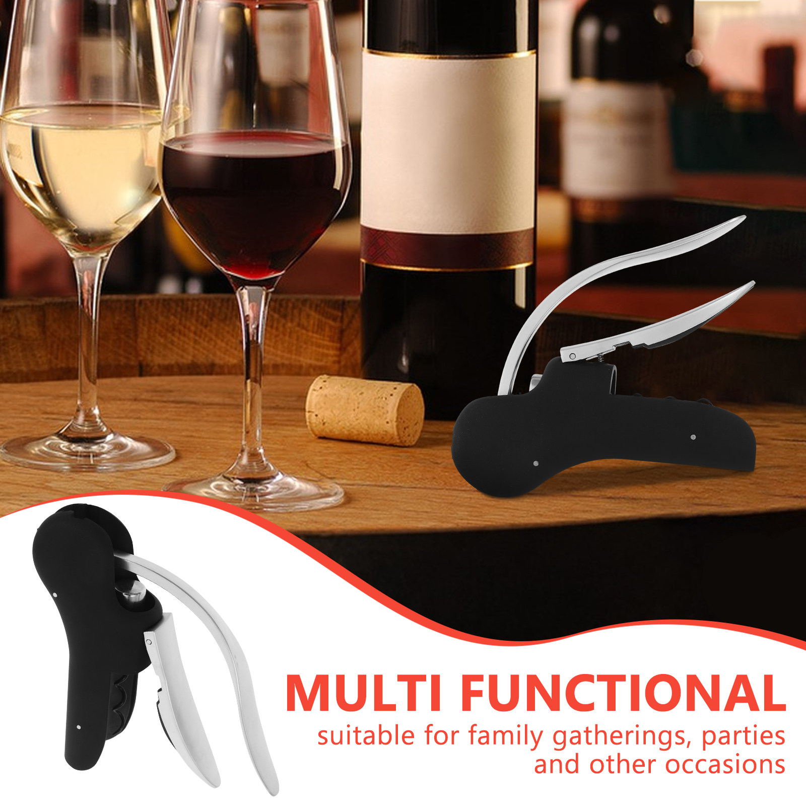 Lever Style Zinc Alloy Wine Op - Cork Screw Lever recension och pris