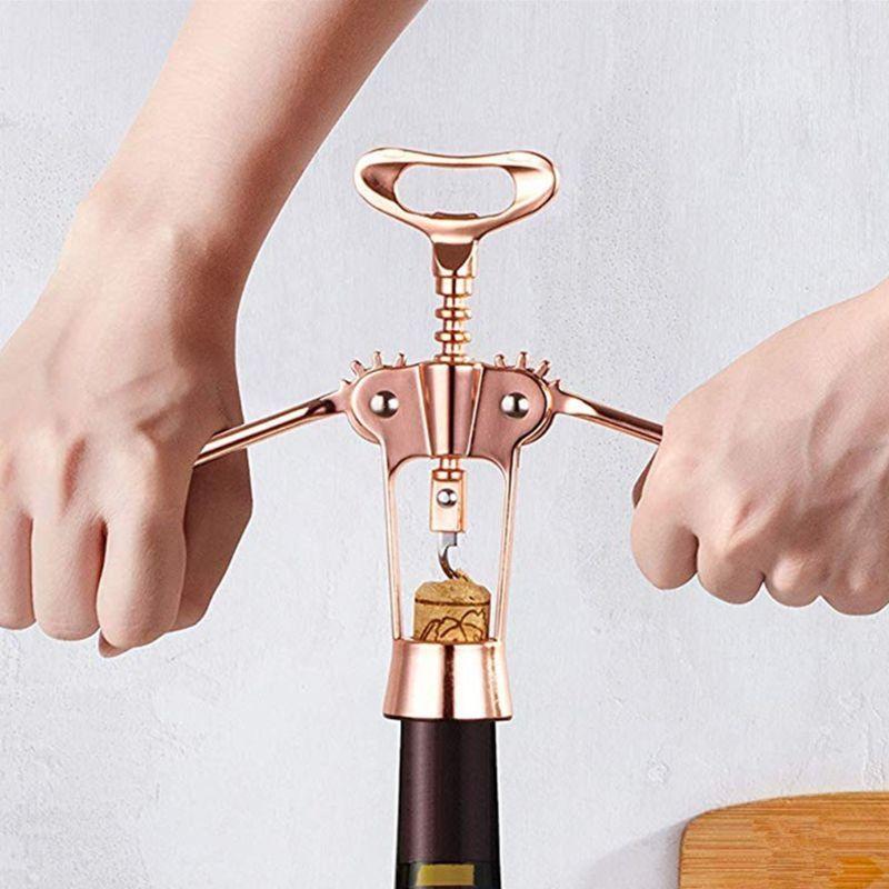 L9NB Zinc Alloy Wine Bottle Le - Cork Screw Lever recension och pris