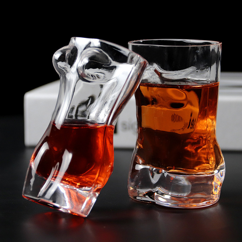 Creative Beer Glasses Body Art - Wine Beer Mixed Drinks recension och pris