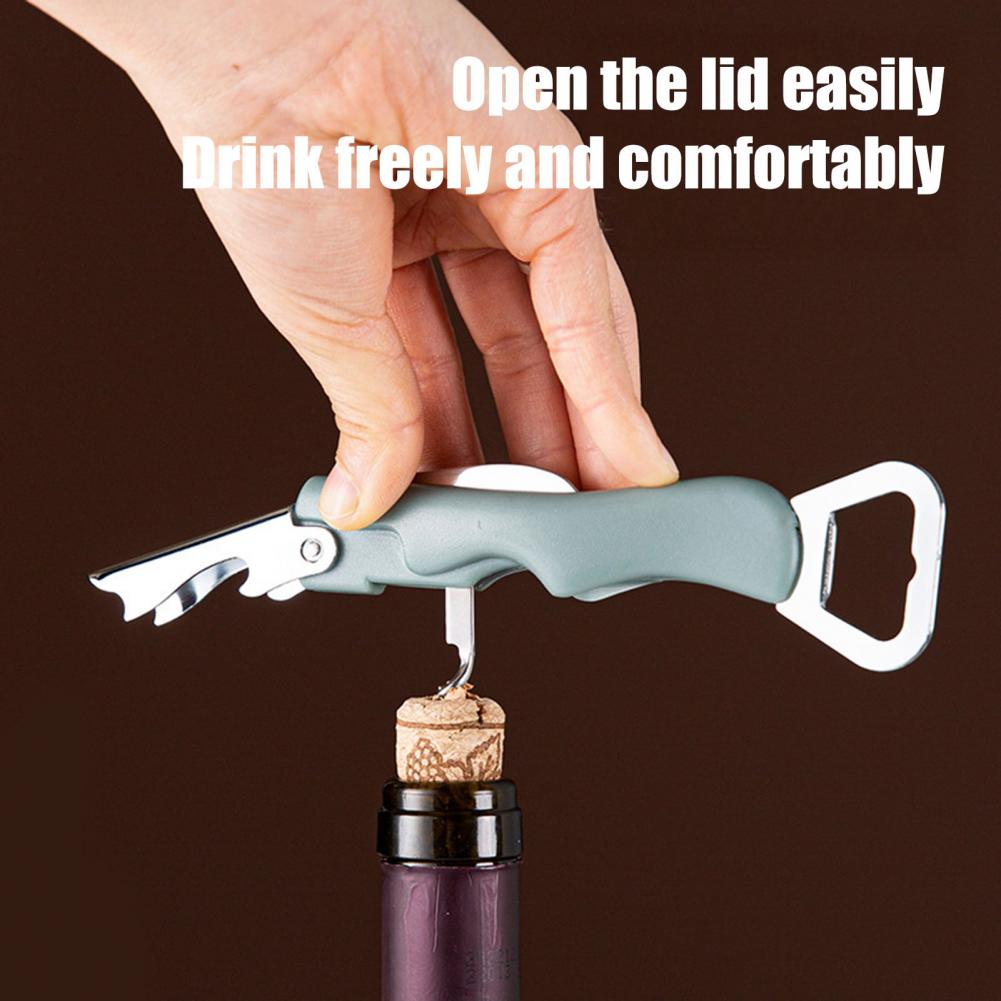 3 in 1 Wine Opener Beer Cap Li - Cork Screw Lever recension och pris