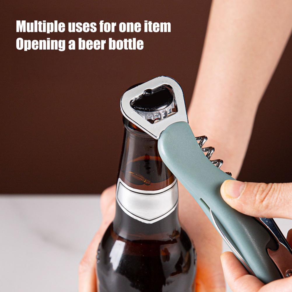 3 in 1 Wine Opener Beer Cap Li - Cork Screw Lever recension och pris