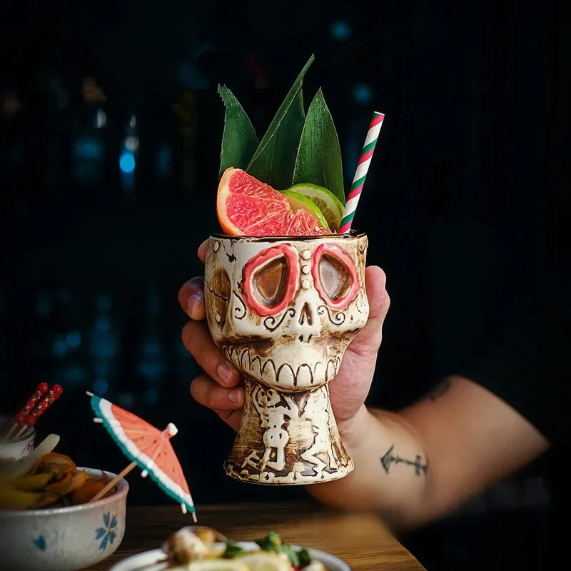 480ml Halloween Party Skull Co - Wine Beer Mixed Drinks recension och pris