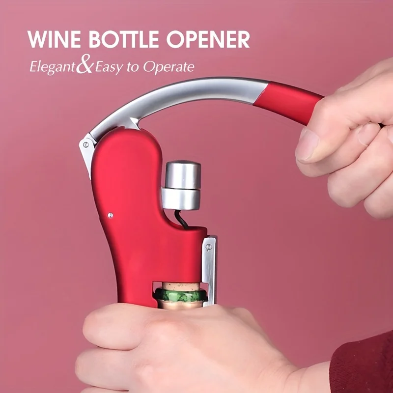 1 Set Lever Press Wine Opener  - Cork Screw Lever recension och pris