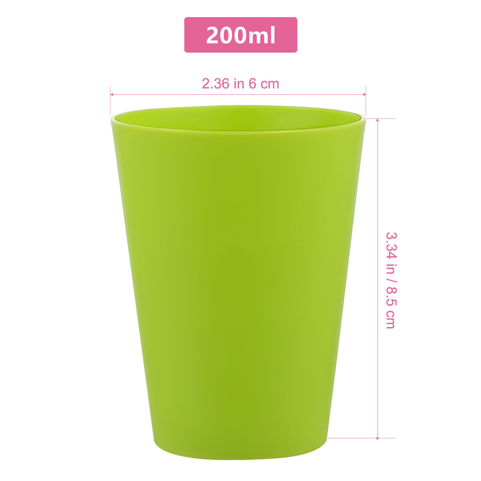 15Pcs Mixed Color Plastic Drin - Wine Beer Mixed Drinks recension och pris