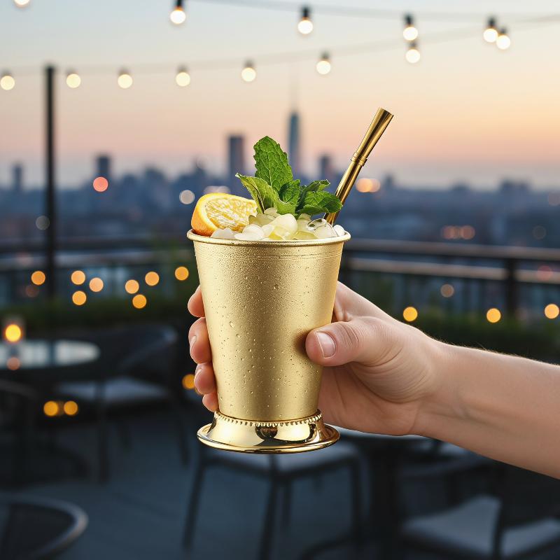 Stainless Steel Mint Julep Mug - Wine Beer Mixed Drinks recension och pris