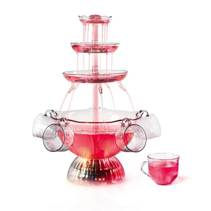 3-Tier Electric Cocktail Red W - Wine Beer Mixed Drinks recension och pris