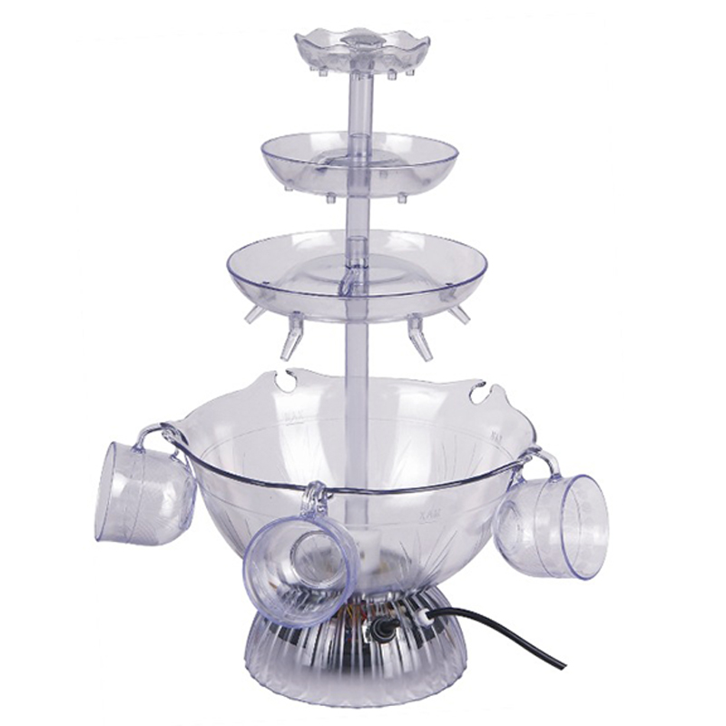 3-Tier Electric Cocktail Red W - Wine Beer Mixed Drinks recension och pris