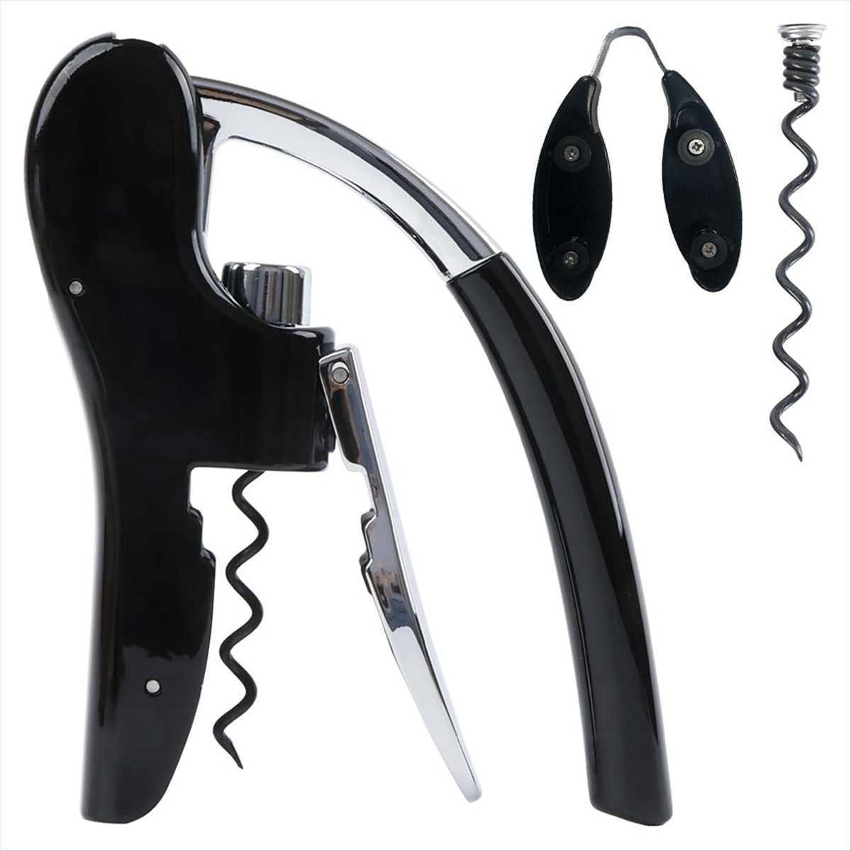 A24I Stainless Steel Wine Bott - Cork Screw Lever recension och pris