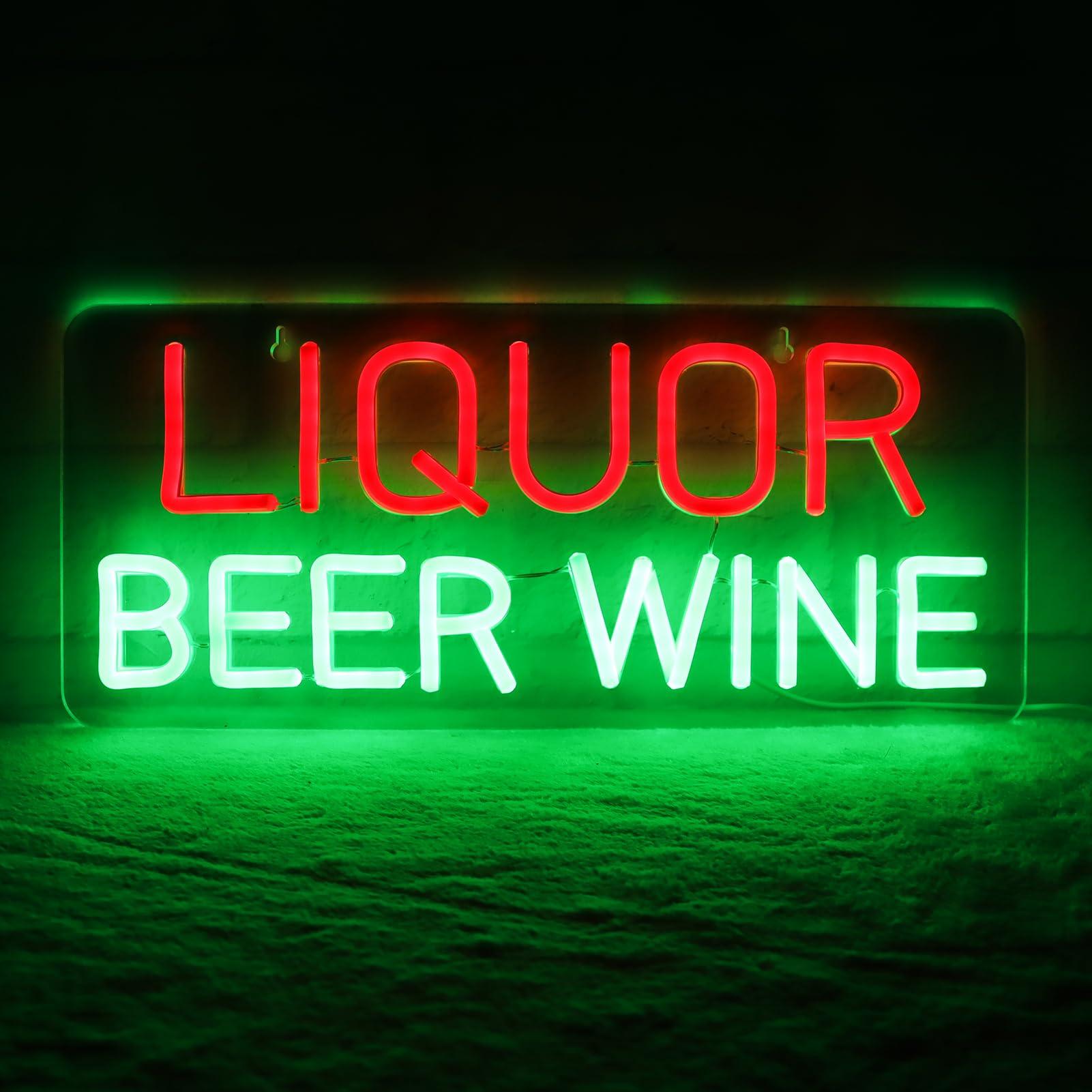 Liquor Beer Wine Neon Signs fo - Wine Beer Store recension och pris