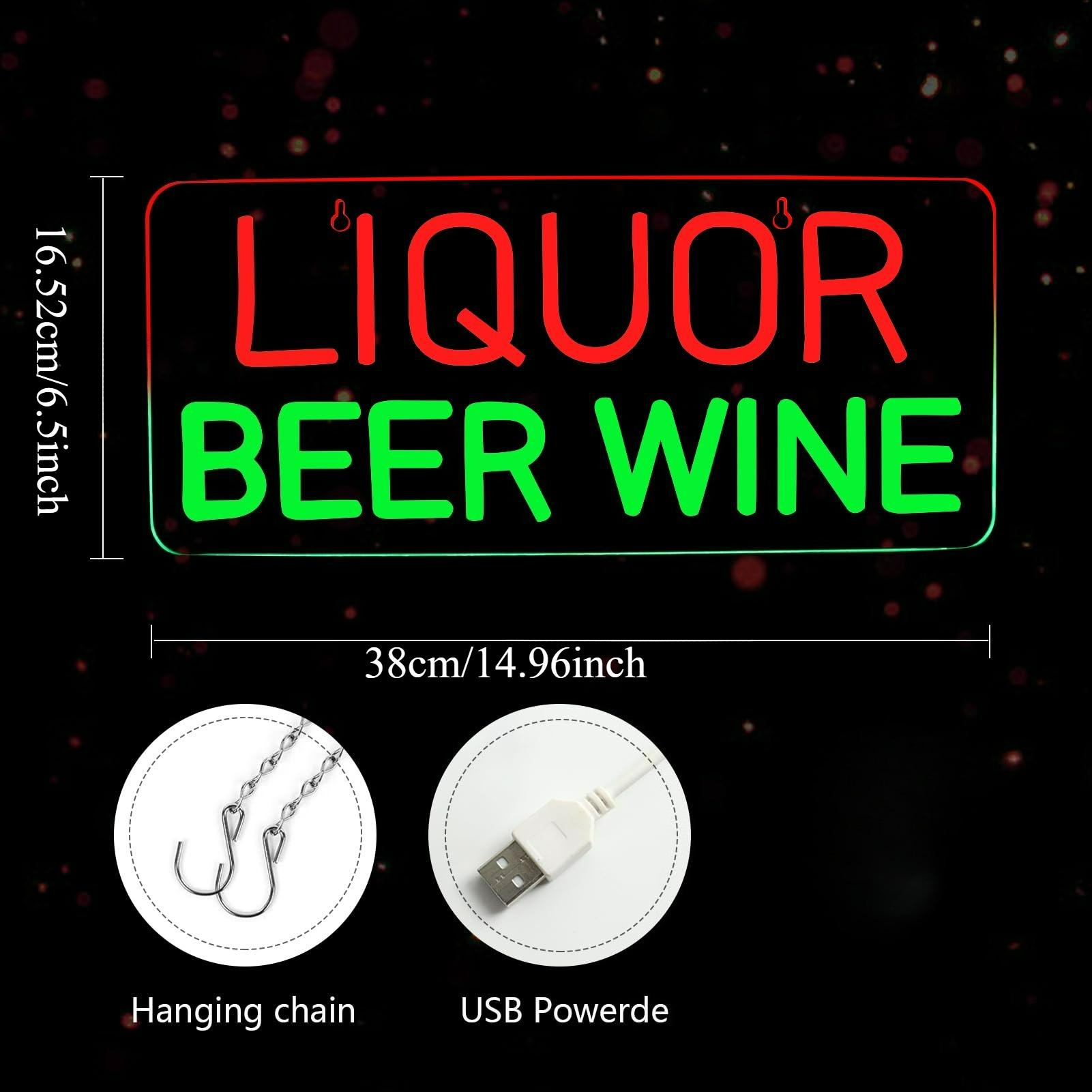 Liquor Beer Wine Neon Signs fo - Wine Beer Store recension och pris