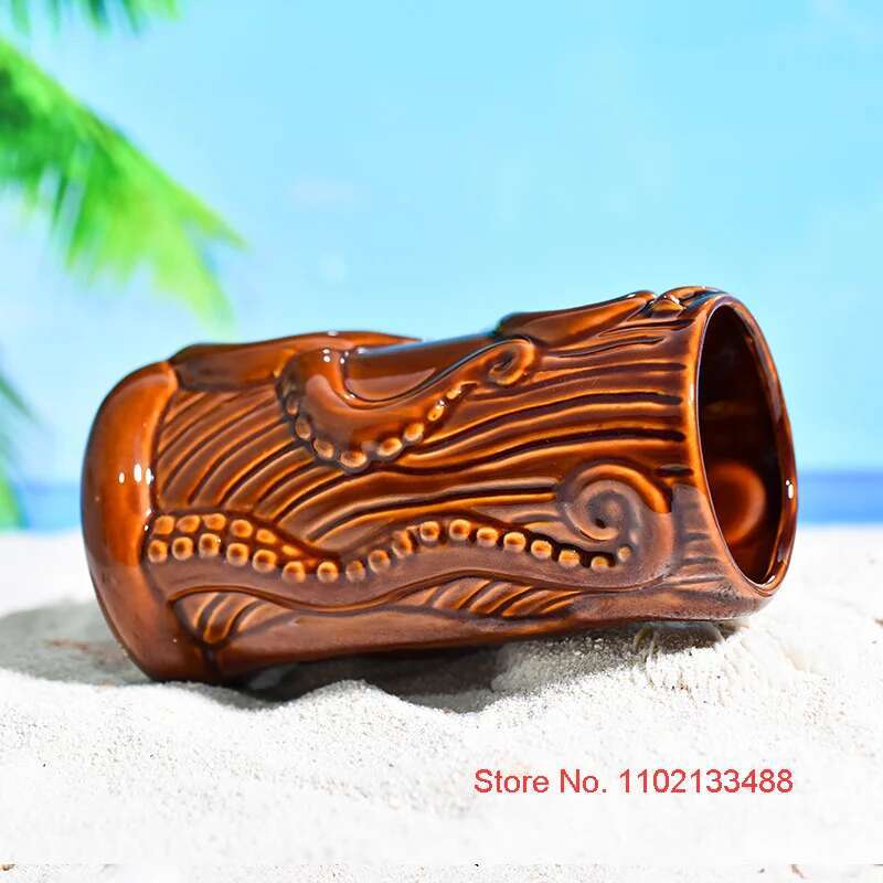 TIKI Bar Cocktail Cup Hawaii T - Wine Beer Mixed Drinks recension och pris